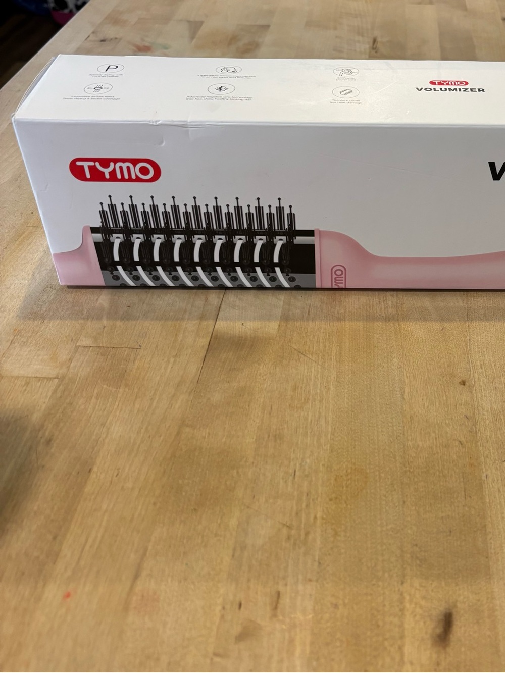 TYMO Volumizer Hot Air Brush - Pink